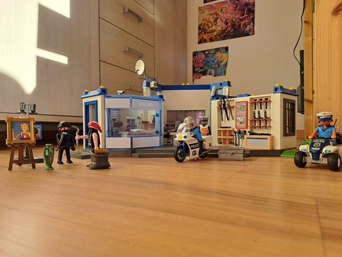 Playmobil polizeistation mit - playmobil,