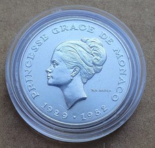 Monaco franc essai silber - monaco,
