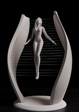 Schwebende abstrakte