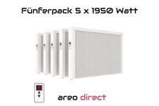 Elektroheizung 5x1950W Heizung