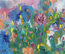 Gemälde Blumen Moderne Kunst