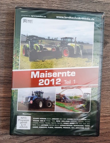 Maisernte 2012 teil - dvd, neu