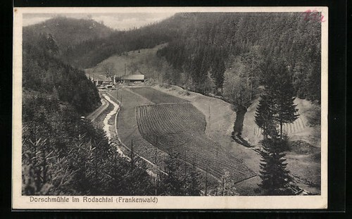 Ansichtskarte schwarzenbach - schwarzenbach, a