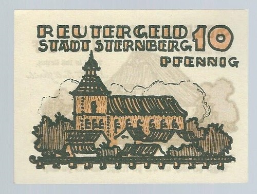 Notgeld sternberg stadt - -,