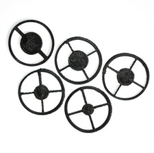 5x Dunkelfeldblende 31,7 mm Mikroskop Zentralblende Ringblende Dunkelfeld 32mm