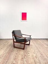 Danish Design Teak Arm Chair by Peter Hvidt, Mid Century Modern Lounge Sessel