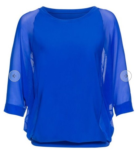 Damen shirt blau royal - damen,