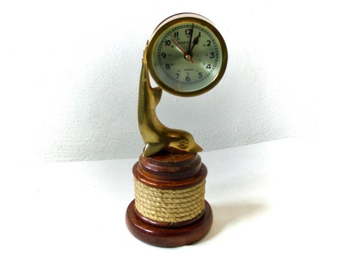 Maritim uhr skulptur - maritim,