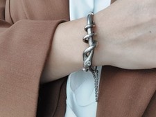 Antikes Armband aus Silber mit