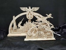 LED Schwibbogen Lichterbogen - Deutsches Vaterland USB Mini