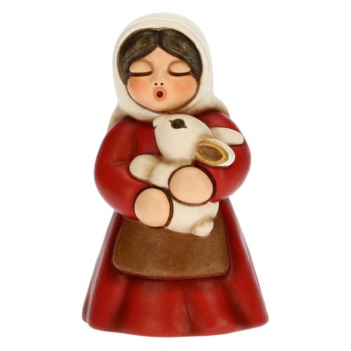 Thun frau mit rotem - -,