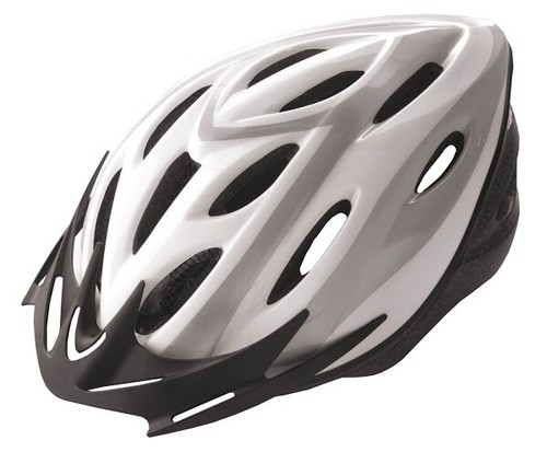 Fahrradhelm erwachsene weiss - fahrradhelm,