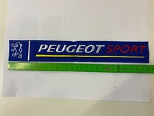 Peugeot Sport Aufnäher, Aufbügler, Patch, Sticker