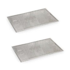 2x Pizza Screen Alu 60 x 40 cm