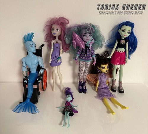 Monster high puppen konvolut - high,