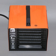 BTEC Bauheizer 117933 Keramik-Heizlüfter 3kW - Elektroheizer Heizstrahler - NEU
