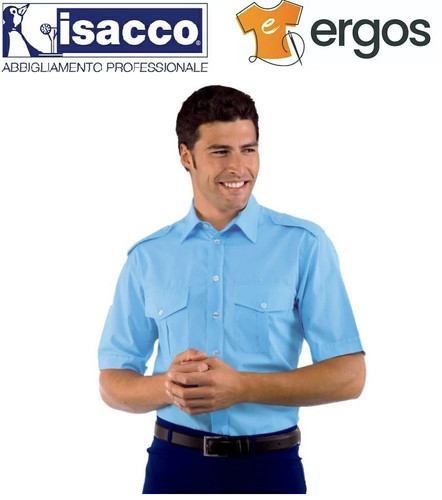 Isaac pilotenhemd hellblau - isaac,