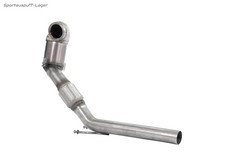 HJS Edelstahl Ø70mm Frontpipe mit Sport-Katalysator VW Golf 7 GTI