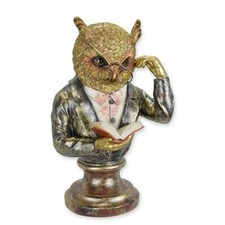 Resinfigur der weisen eule the - resinfigur,