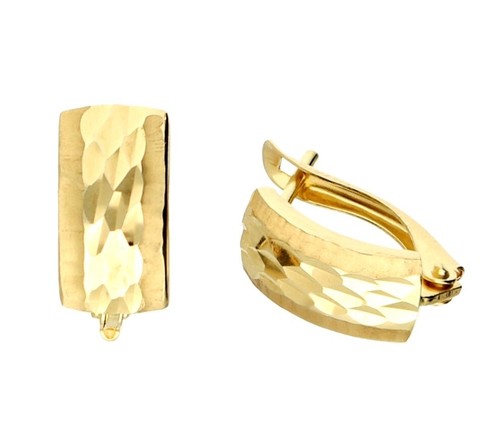 Edle 585 gold creolen - edle,