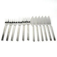 WMF Cromargan Fischbesteck Serie Gourmet für 6 Personen Edelstahl Rostfrei