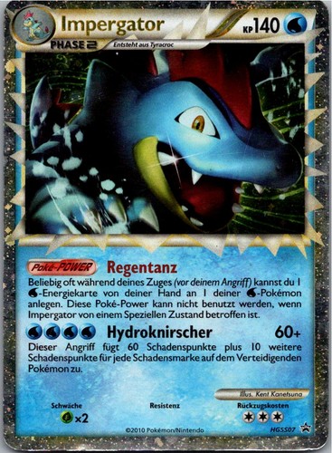 Pokémon impergator hgss07 - impergator,