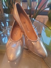 Diamant Tanzschuhe Silbern Gr