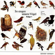 Singen unsere vögel von - singen, 1