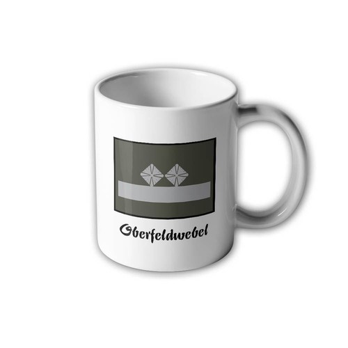 Nva utv oberfeldwebel - oberfeldwebel, tasse