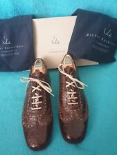 Männer Schuhe 8,5 Dieter Kuckelkorn  Krokodil Kroko UK 8,5 EU 42,5 42