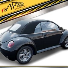 Cabrioverdeck Softtop Verdeckbezug Schwarz für VW New Beetle 1Y7 02-10 VW4403V