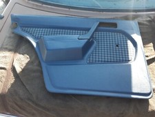 Türverkleidung hinten links Stoff Karo blau Mercedes-Benz 190 W201 Sportline
