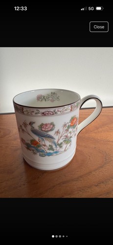 Wedgewood kutani crane bone - kutani,