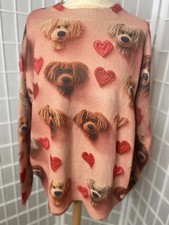 Hunde-Motiv - Pullover - NEU - 89,00€