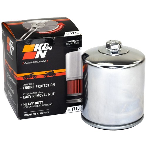 ölfilter chrom kn 171c - k&n, kn-171c