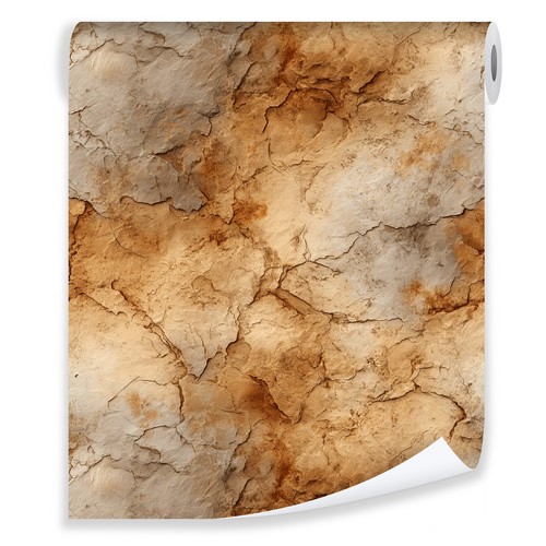 Vliestapete textur orange - textur,