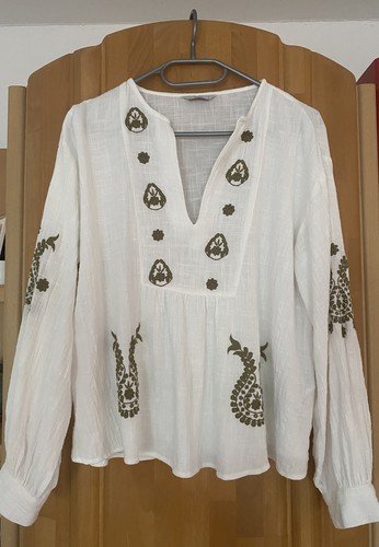 Damen bluse cremweiß - bluse, gr
