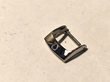 Original OMEGA Dornschließe für 16mm innenmaß.Für Lederband 16mm.Silber