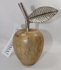 Deko-Apfel Holz / Metall Ø