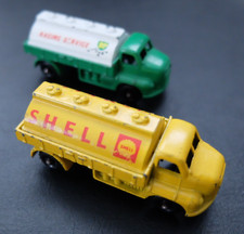 2 x BUDGIE Model Fuel Tanker / Shell / BP / Made in England