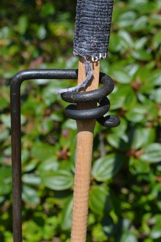 Fackelhalter aus stahl - fackelhalter,