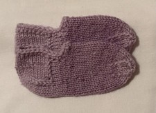 Handgestrickte Hausschuhe für Baby 12 Cm