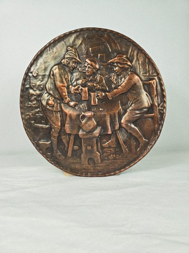 Historisches kupferrelief - historisches,