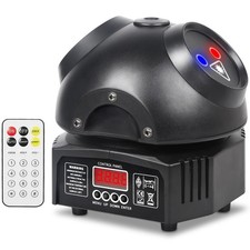 Moving Head Light, DJ-Bühnenlichter mit 13-Kanal-DMX-Steuerung und Soundaktiv...