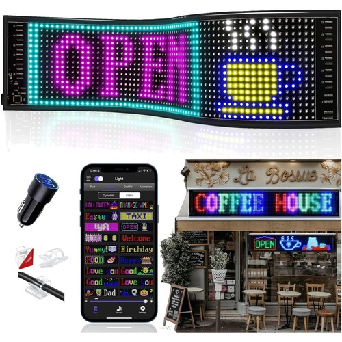 Flexible led anzeigetafel - flexible,