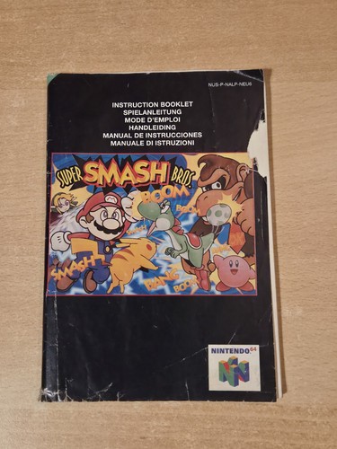 N64 nintendo super smash - nintendo,