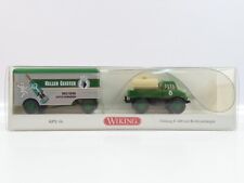 1:87 Wiking 037106 Unimog U 406 mit Kofferanhänger Keller Geister W3