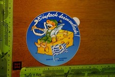 Alter Aufkleber Land-