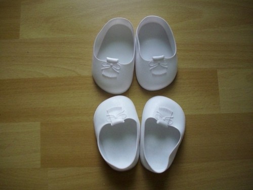 Paar puppenschuhe aus - puppenschuhe,