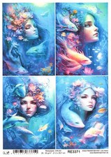 Reispapier A4 Strohseide unter